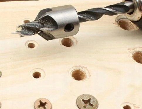 Burghiu pentru lemn argintiu 3-6mm 5 bucăți