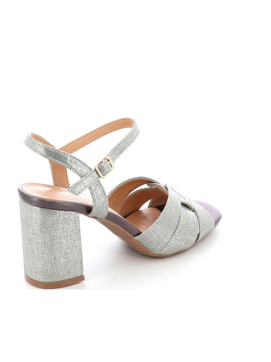 Sandalen Silber