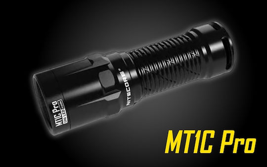 NiteCore Pro Taschenlampe LED IP68 mit maximaler Helligkeit 1000lm Multi Task Mt1c Pro Mehrfarbig