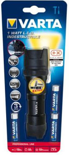 Varta Φακός Μπρελόκ LED IPX4 με Μέγιστη Φωτεινότητα 12lm