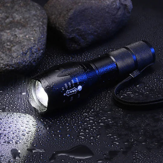 Geyer Flashlight LED with Maximum Brightness 350lm Black