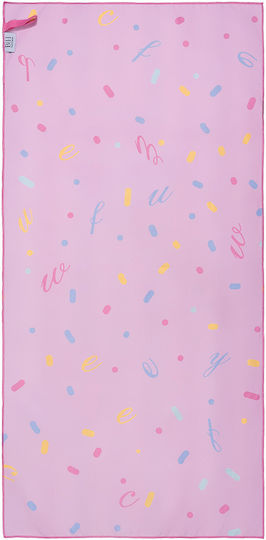 Beauty Home Kinder-Strandtuch Rosa 140x70cm
