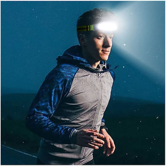 Rechargeable Headlamp LED IPX4 with Maximum Brightness 350lm 5 Black