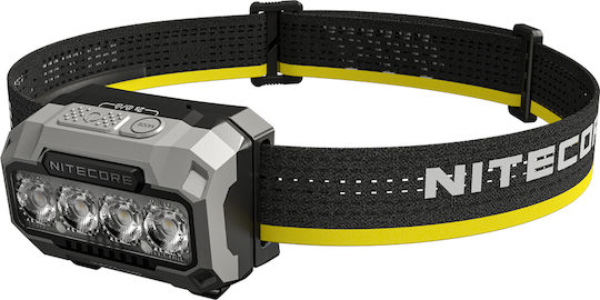 NiteCore Челник LED IP68 с Максимална Яркост 600лм HA23 Черен