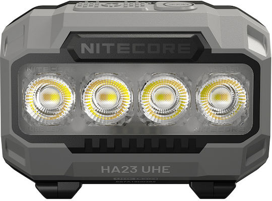 NiteCore Челник LED IP68 с Максимална Яркост 600лм HA23 Черен