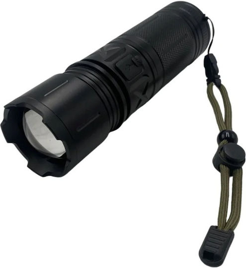Andowl Επαναφορτιζόμενος Φακός LED IPX6 με Μέγιστη Φωτεινότητα 100lm Qd950