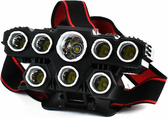 Factory Επαναφορτιζόμενος Φακός Κεφαλής LED W684