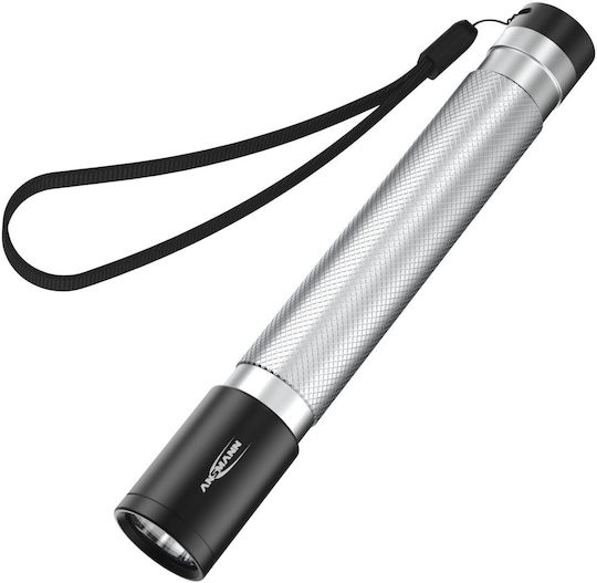 Ansmann Flashlight LED IPX4 with Maximum Brightness 14lm Silver