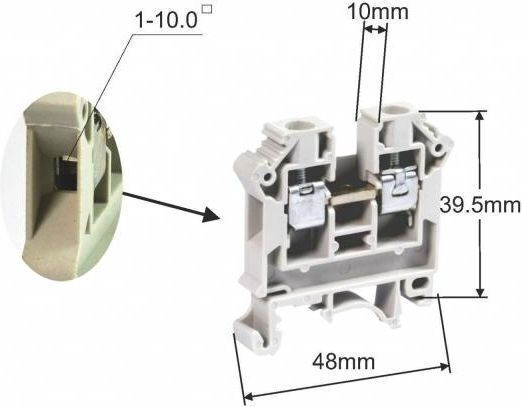 Simet Terminal block Electrical Panel 11521313