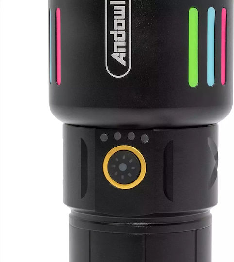 Andowl LED IP45 с Максимална Яркост 800лм Черен