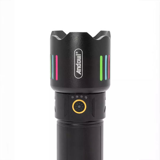 Andowl LED IP45 с Максимална Яркост 800лм Черен