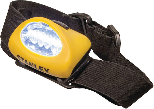 Stanley Stirnlampe LED mit maximaler Helligkeit 193lm Twin Pack 2Stück Schwarz