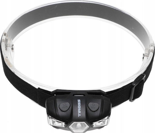 Tiross Φακός Κεφαλής LED με Μέγιστη Φωτεινότητα 60lm