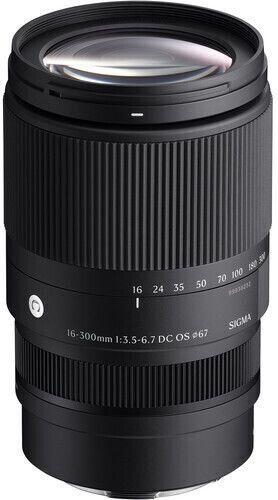 Sigma Crop Φωτογραφικός Φακός 16-300mm f/3.5-6.7 DC OS Contemporary Macro για Fujifilm X Mount Μαύρος