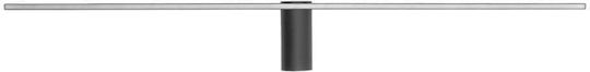 Nowodvorski Spin M Modern Lamp Wall with Integrated LED and Warm White Light Black 99x12.5x5.5cm