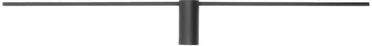 Nowodvorski Spin M Modern Lamp Wall with Integrated LED and Warm White Light Black 99x12.5x5.5cm