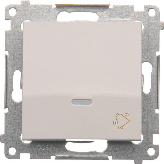 Kontakt-Simon Recessed Wall Switch Lighting White