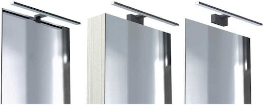 Nowodvorski Lamp Bathroom with Integrated LED and Natural White Light Black 80x12.8x5cm