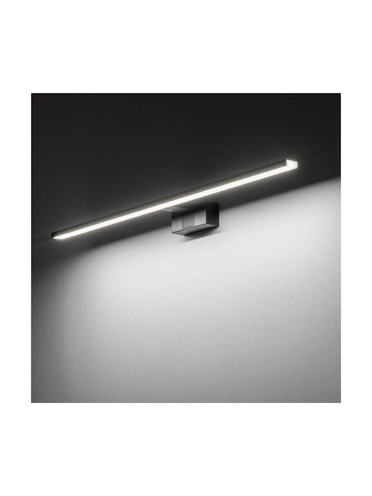 Nowodvorski Lamp Bathroom with Integrated LED and Natural White Light Black 80x12.8x5cm