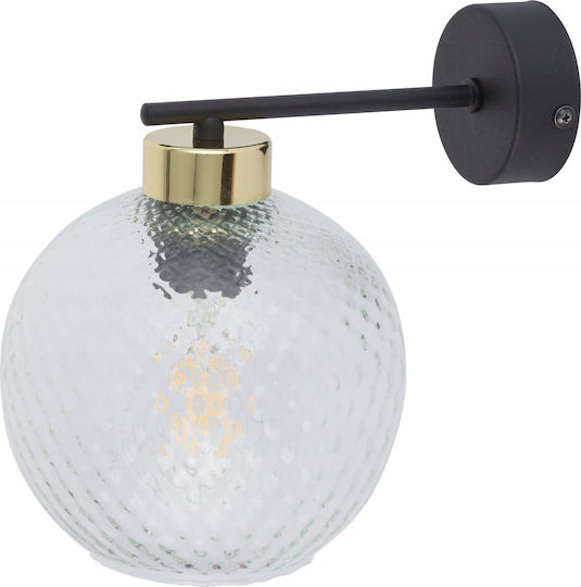 TK Lighting Leuchte Wand mit Fassung E27 Schwarz