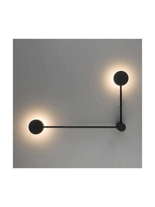 Nowodvorski Leuchte Wand Schwarz 32.5x52cm