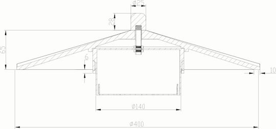 Sun Light Lamp Wall 40cm
