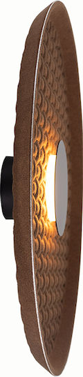 Sun Light Lamp Wall Brown 45.5cm