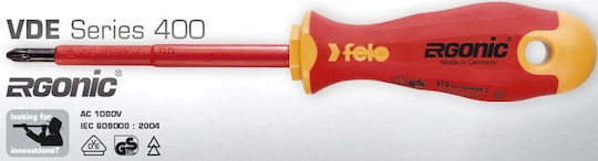 Felo Electrician VDE 1000V Screwdriver Cross