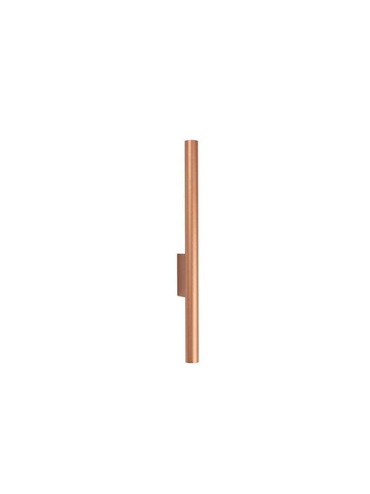 Nowodvorski Laser Modern Leuchte Wand mit Fassung G9 Kupfer 40x6.5x2.5cm