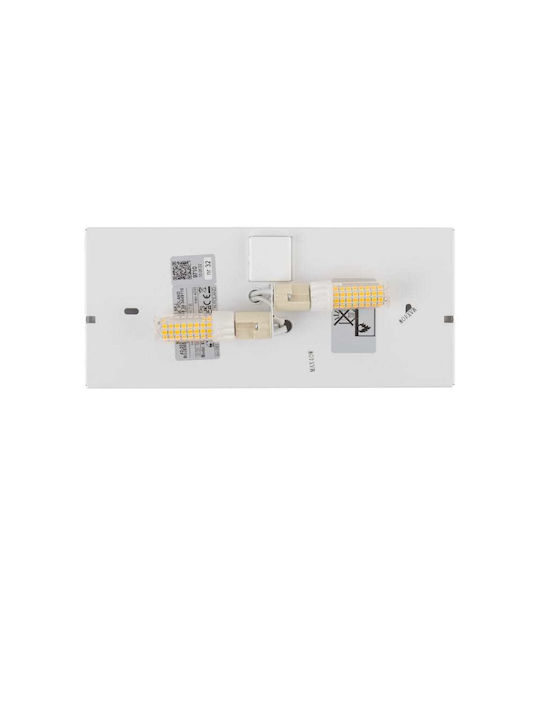 Nowodvorski Haga Modern Lamp Wall with Socket G9 Gold 25x25cm