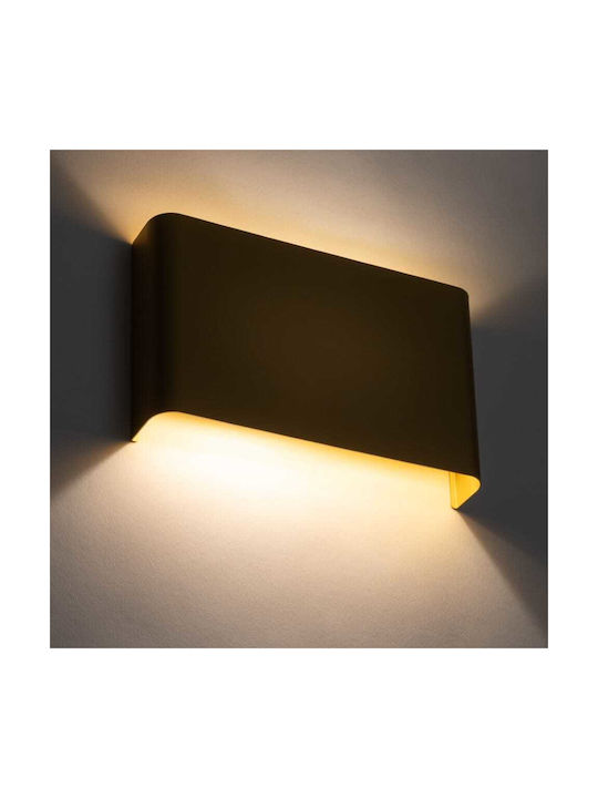 Nowodvorski Haga Modern Lamp Wall with Socket G9 Gold 25x25cm