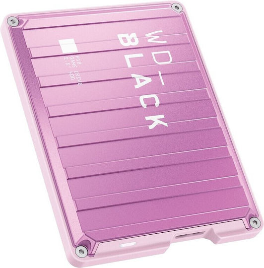 Western Digital P10 Game Drive USB 3.2 Εξωτερικός HDD 6TB 2.5" Pink