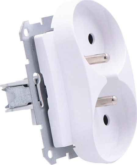 Schneider Electric Power Socket White 1pcs