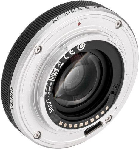 Viltrox Full Frame Camera Lens AF 28mm f/4.5 XF Pancake for Fujifilm X Mount Black