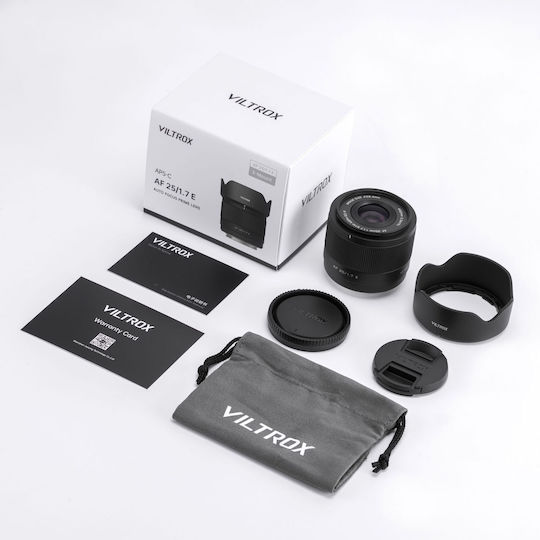 Viltrox Crop Camera Lens AF 25mm f/1.7 Air Wide Angle for Sony E Mount Black