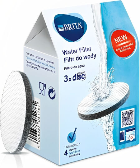 Brita Ersatz-Wasserfilter für Kanne Microdisc 3Stück
