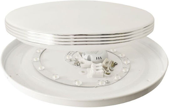 Eko Light Deckenleuchte Badezimmer 33cm Weiß mit Integrierter LED