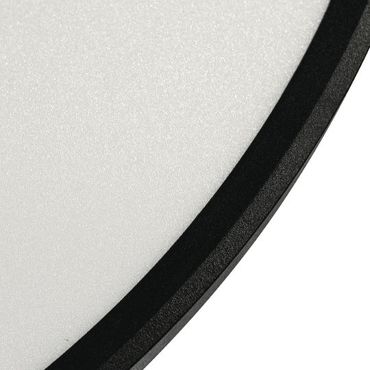 Eko Light Ceiling Mount Light Black with Integrated LED