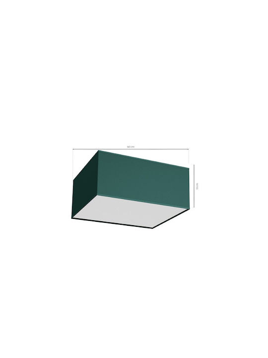 Eko Light Verde Deckenleuchte 40cm Grün mit Fassung E27