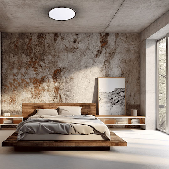 Eko Light Deckenleuchte Schwarz mit Integrierter LED