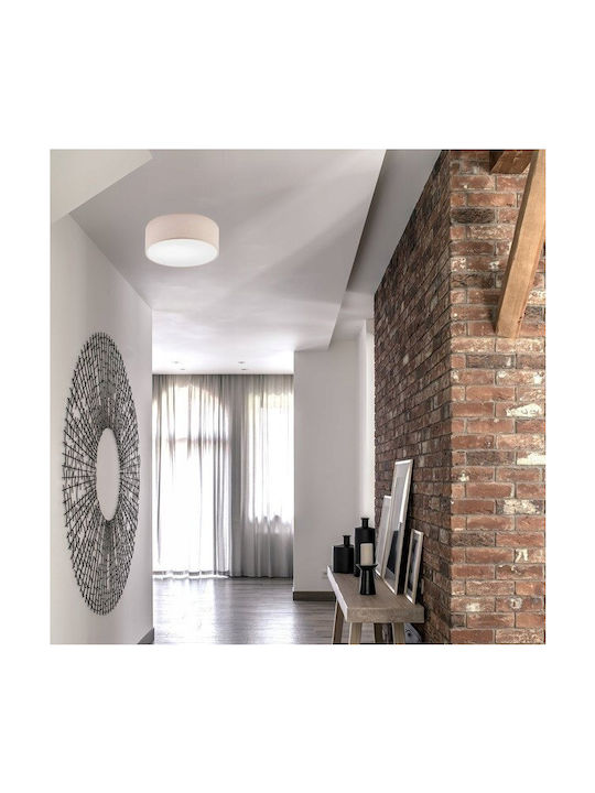 Lamkur Deckenleuchte 35cm Beige mit Fassung E27
