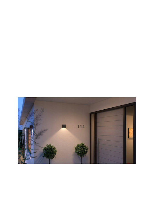 Philips Resonate Επιτοίχιο Εξωτερικό Φωτιστικό LED IP44 8W με RGBW Φως