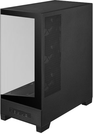Asus A31 PLUS Gaming Midi Tower Κουτί Υπολογιστή με Πλαϊνό Παράθυρο και ARGB Φωτισμό Μαύρο