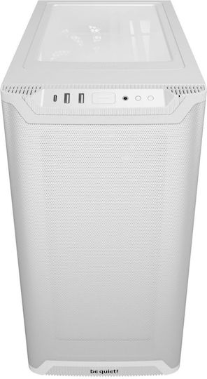 Be Quiet Pure Base 501 LX Gaming Midi Tower Computer Case with Side Window and RGB Lighting White