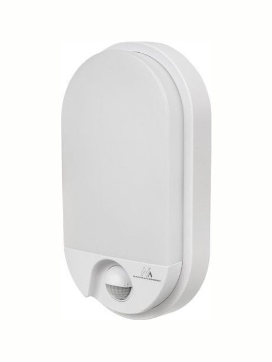 Maclean Energy Wandmontierte Außenleuchte LED IP54 15W mit Natürliches Weiß Licht