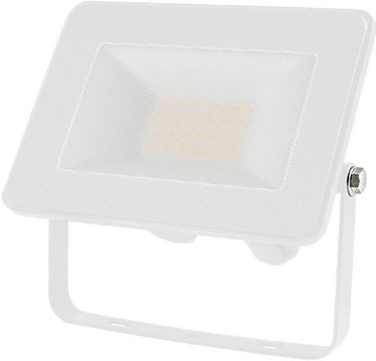 Lucas Waterproof LED Floodlight 10W Cold White 6400K IP66