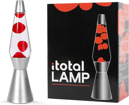 Total Gift Διακοσμητικό Φωτιστικό LED Lava Lamp 40x40εκ.