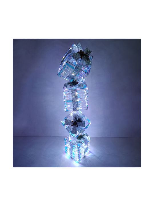 Fos me Dekorative Lampe Silber