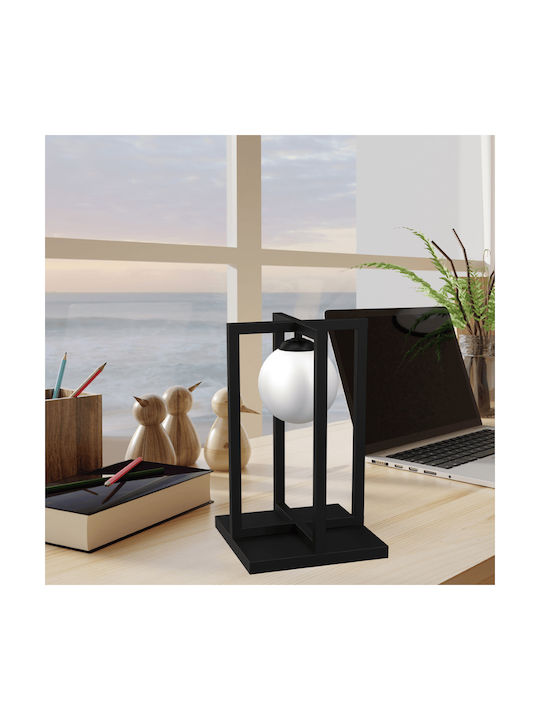 Eko Light Lustră Decorativă cu Soclu pentru Bec E14 Negru