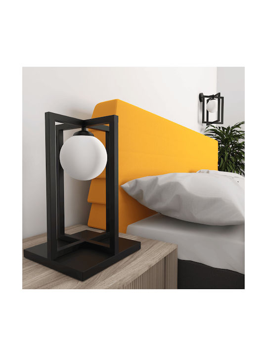Eko Light Lustră Decorativă cu Soclu pentru Bec E14 Negru